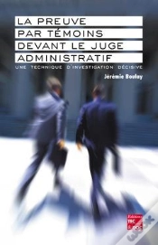 Capa do artigo La Preuve Par Temoins Devant Le Juge Administratif ; Une Technique D