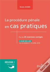La Procédure Pénale En Cas Pratiques