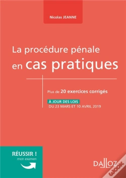 Capa do artigo La Procédure Pénale En Cas Pratiques