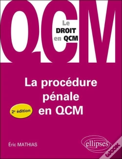 Capa do artigo La Procédure Pénale En Qcm - 2e Édition