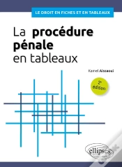 Capa do artigo La Procédure Pénale En Tableaux