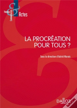 Capa do artigo La Procréation Pour Tous ?
