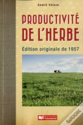 La Productivite De L'Herbe ; 1e Edition 2001