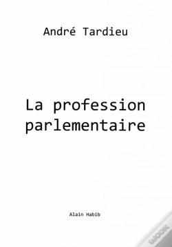 Capa do artigo La Profession Parlementaire