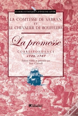 Capa do artigo La Promesse ; Correspondance 1786-1787