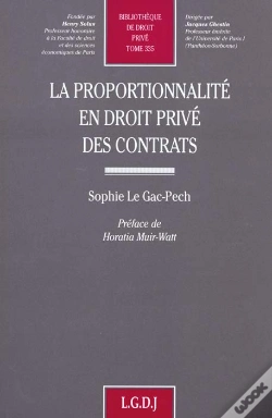 Capa do artigo La Proportionnalite En Droit Prive Des Contrats T.335