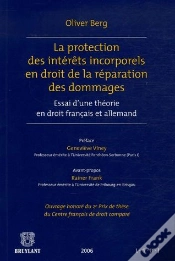 Capa do artigo La Protection Des Intérêts Incorporels En Droit De La Réparation Des Dommages