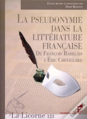Capa do artigo La Pseudonymie Dans La Litterature Francaise