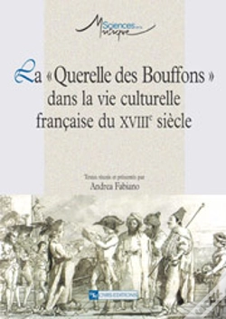 Capa do artigo La Querelle Des Bouffons Dans La Vie Culturelle Française Du Xviii Siecle