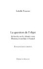 La Question De L'Objet - Preview