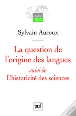 Capa do artigo La Question De L'Origine Des Langues, Suivi De L'Historicité Des Sciences
