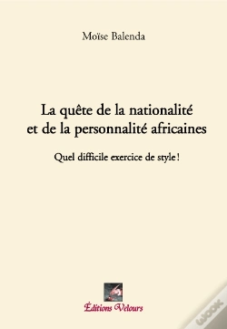 Capa do artigo La Quête De La Nationalité Et De La Porsonnalité Africaines ; Quel Difficile Exercice De Style !