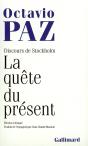 La Quête Du Présent ; Discours De Stockholm - Preview