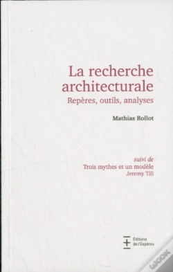Capa do artigo La Recherche Architecturale. Reperes, Outils, Analyses