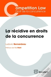 Capa do artigo La Récidive En Droits De La Concurrence