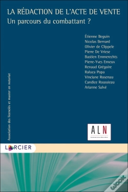 Capa do artigo La Rédaction De L'Acte De Vente ; Un Parcours Du Combattant ?