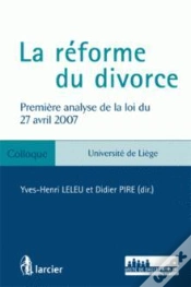 Capa do artigo La Reforme Du Divorce- Premiere Analyse De La Loi Du 12 Avril 2007
