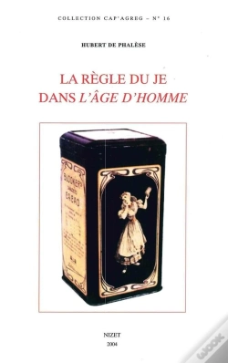 Capa do artigo La Règle Du Je Dans L'Âge D'Homme De Michel Leiris