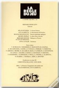 Capa do artigo La Regle Du Jeu N .16
