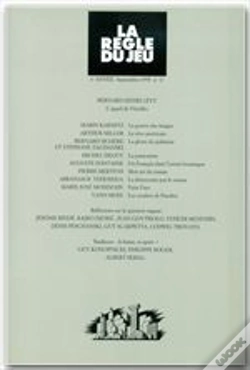 Capa do artigo La Regle Du Jeu N .17