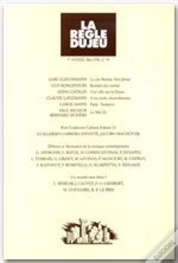 Capa do artigo La Regle Du Jeu N .19