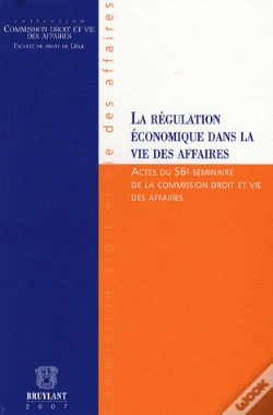 Capa do artigo La Régulation Économique Dans La Vie Des Affaires