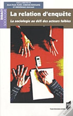 Capa do artigo La Relation D'Enquête ; La Sociologie Au Défi Des Acteurs Faibles