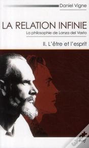 Capa do artigo La Relation Infinie ; La Philosophie De Lanza Del Vasto Tome 2 ; L
