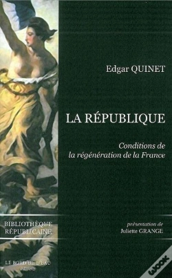 Capa do artigo La République ; Conditions De La Régénération De La France