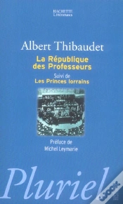 Capa do artigo La République Des Professeurs ; Les Princes Lorrains