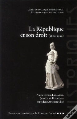 Capa do artigo La République Et Son Droit (1870-1930)