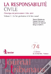 Capa do artigo La Responsabilé Civile T.1