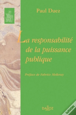 Capa do artigo La Responsabilité De La Puissance Publique