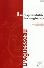 La Responsabilite Des Magistrats - Preview