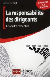 Capa do artigo La Responsabilite Du Dirigeant