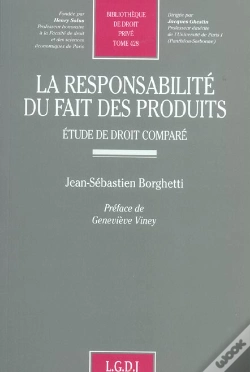 Capa do artigo La Responsabilite Du Fait Des Produits ; Etude De Droit Compare