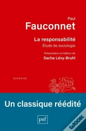 Capa do artigo La Responsabilité : Étude De Sociologie