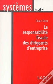 Capa do artigo La Responsabilité Fiscale Des Dirigeants D