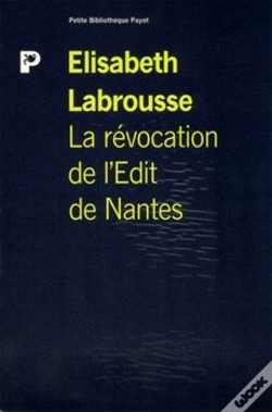 Capa do artigo La Revocation De L'Edit De Nantes