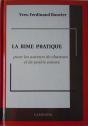 La Rime Pratique ; Pour Les Auteurs De Chanson Et De Poésie Sonore - Preview
