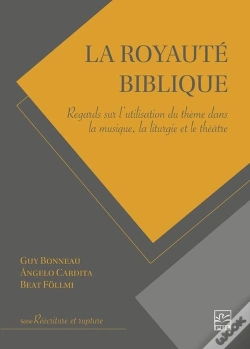 Capa do artigo La Royaute Biblique. Regards Sur L'Utilisation Du Theme Dans La