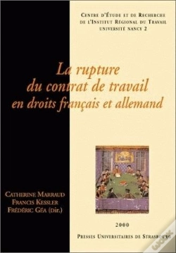 Capa do artigo La Rupture Du Contrat De Travail En Droits Francais Et Allemand