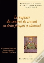 Capa do artigo La Rupture Du Contrat De Travail En Droits Francais Et Allemand