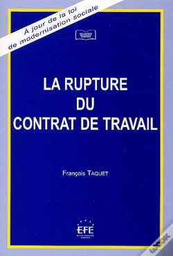 Capa do artigo La Rupture Du Contrat De Travail