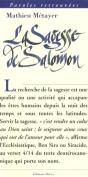 La Sagesse De Salomon - Preview