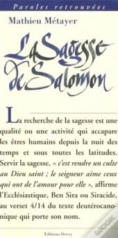 La Sagesse De Salomon