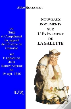 Capa do artigo La Salette, Nouveaux Documents