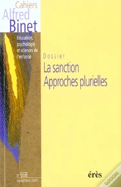 Capa do artigo La Sanction ; Approches Plurielles
