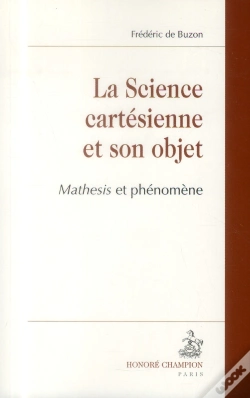 Capa do artigo La Science Cartésienne Et Son Objet ; Mathesis Et Phénomène