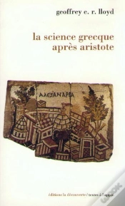 Capa do artigo La Science Grecque Apres Aristote